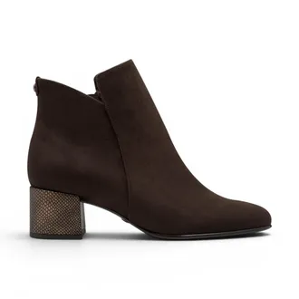 Tamaris Tamaris dames bruine nephak enkellaarzen - 25354-43