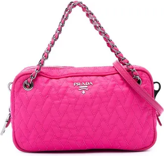 Prada Pre-owned Prada Impuntu Tessuto Chain Satchel Ladies CW1HWU2LU8NWXE7T