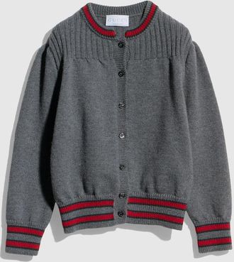 Gucci Kids - Wool Cardigan, Grey