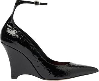 Scarosso Marta III Pumps - Dames - Pumps - Zwart - 36 EU - Leer - Schoenen