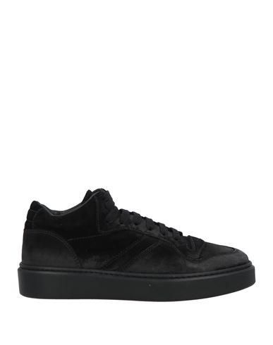 スニーカー Doucal's Black/Anthracite Grey Panelled Sneakers DU3222SYDNPZ658NN02_ec243d57-