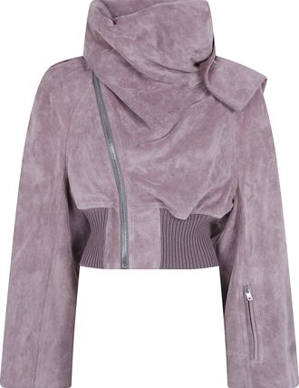 Rick Owens Jacket Bomber Scarf Flight