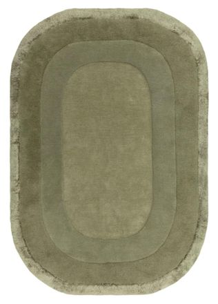 Novatrend Alfombra tufted a mano en lana verde 200x290 cm