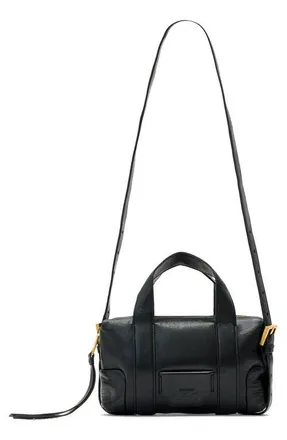 AllSaints Ares G Compact Crossbody Bag in Black at Nordstrom