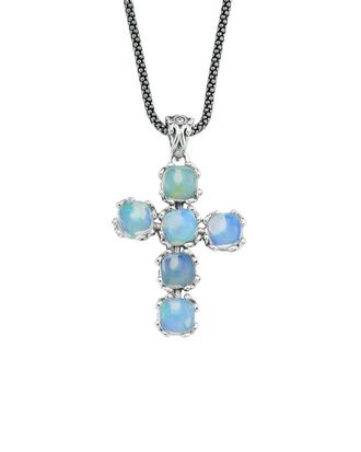 Samuel B. Silver 3.50 Ct. Tw. Opal Pendant