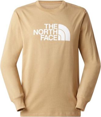 The North Face Evolution Half Dome Long Sleeve Longsleeve f&uuml;r Herren | beige