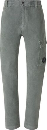 C.P. Company C.p. Company - Corduroy Cargo Broeken - Heren - Broeken - Grijs - Maat: L Corduroy