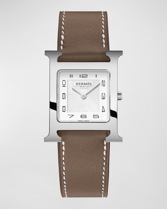 Herm&egrave;s Heure H Watch, Medium Model, 30 mm