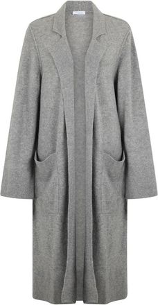 Malo Cashmere Cardigan - Dames - Cashmere truien - Grijs - XS - Kasjmier - Truien & Vesten