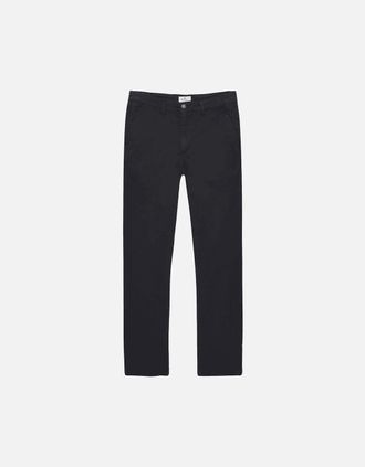 Aquascutum Mens Cotton Navy Slim Fit Chino