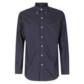 Polo Ralph Lauren Camicia Oxford - - Shirts - Uomo - Blu - M