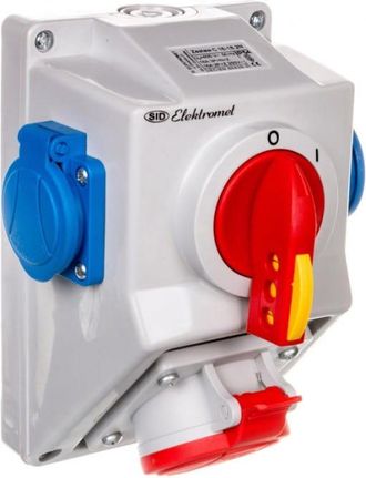 OEM Kit De Instalaci&oacute;n Con Seccionador O-i 1x16a 5p 400v, 2x16a 2p+z C16-18.2n Ip54 971661