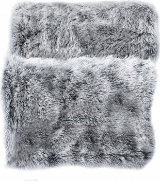 Douceur d'Int&eacute;rieur No-name Manta De Imitaci&oacute;n Piel Gris 180 X 220 Cm