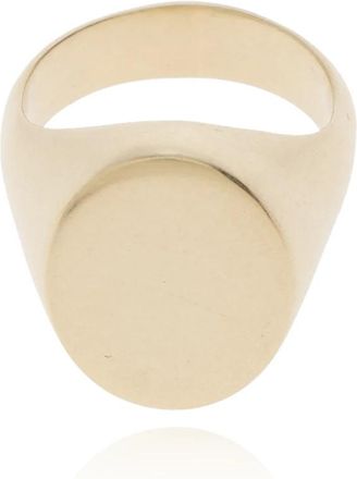 Maison Margiela Logo Ring - Dames - Ringen - Geel - L - Accessoires