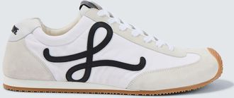 Loewe Ballet Runner 2.0 suede-trimmed sneakers