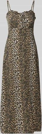 Only Ausgestelltes Freizeitkleid aus reiner Viskose Modell BRENNA in Sand, Gr&ouml;&szlig;e XL