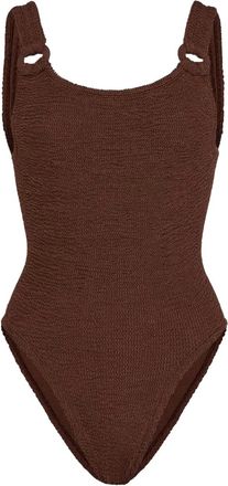 Hunza G Costume intero Domino - Marrone