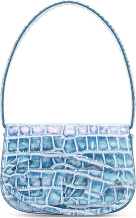 Diesel Multicolor leren schoudertas - Dames - Handtassen - Veelkleurig - ONE Size - Leer - Tassen