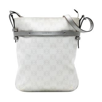 Loewe Pre-owned Convertible Shoulder Bag - Dames - Pre-owned - Wit - Maat: ONE Size