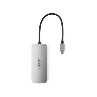 C&A Acer 7in1 Type C Dongle Al&aacute;mbrico Usb 3.2 Gen 1 (3.1 Gen 1) Type-c Plata