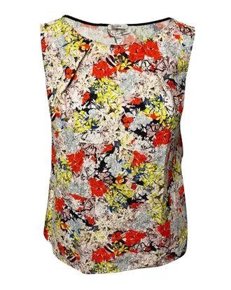 Erdem Erdem Sleeveless Blouse in Floral Print Cotton