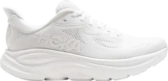Hoka One One Clifton 10 Running Sneaker in Triple White Women