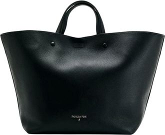 Patrizia Pepe Borsa a spalla in pelle incompleta - - Bags - Donna - Nero - ONE SIZE
