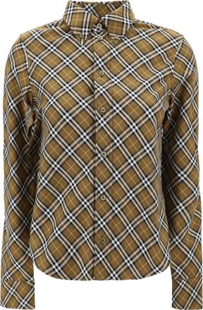 Burberry Brown Cotton Shirt