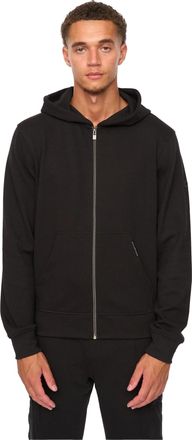 Duck and Cover Heren Optimus Volledige Rits Hoodie (Zwart)