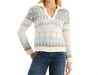 Tyler B&ouml;e Logan Sweater In Multi Fair Isle