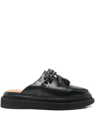 Toga Archives Pulla leather mules - men - Leather/Leather/Rubber - 40 - Black