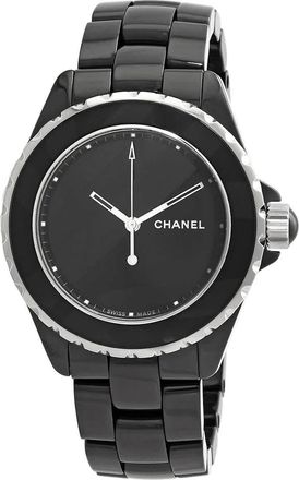 Chanel J12 Automatic Black Dial Ladies Watch H5581