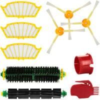 OEM Adecuado Para Los Accesorios Del Robot Aspirador Irobot Robert Serie 5 530/550/560: Cepillo Giratorio, Cepillo Lateral, Filtro De Cepillo Lateral - Cr