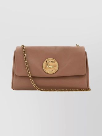 Chlo&eacute; chlo&eacute; heritage medium leather shoulder bag