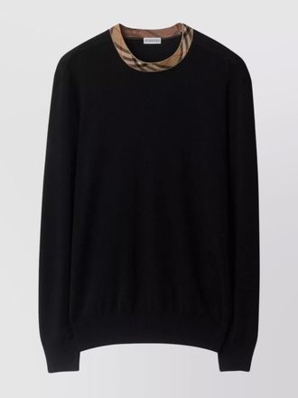 Burberry wool crew neck sweater