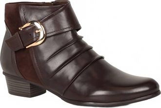 Regarde le ciel Womens Stefany Ankle Boot In Brown