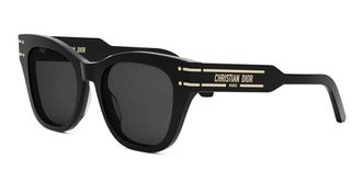 Dior DIORSIGNATURE B4I 10A0 Womens Sunglasses Black Size 52