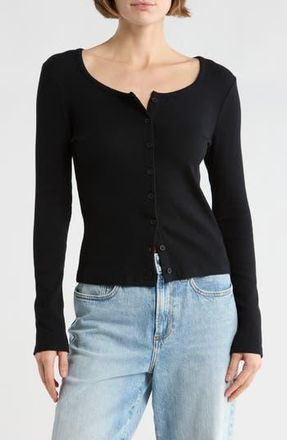 Abound Knit Cardigan in Black at Nordstrom Rack, Size Medium