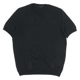 Tagliatore Round-neck Knitwear, male, Black, Size: XL Josh Round-neck Knitwear