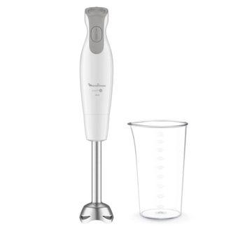 Moulinex Batidora Moulinex Easychef Dd551110 600w Cuchillas Zelkrom Blanca