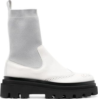 Eleventy Enkellaarsjes - Dames - Enkellaarsjes - Veelkleurig - 38 EU - Leer - Schoenen
