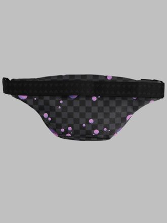 Sprayground Kids Crossbody Bag Purple Slime Takeover Multicolour Polyvinyl Chloride Clutch