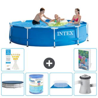 Intex Piscina Con Estructura Redonda - 305x76 Cm - 7-piezas S167