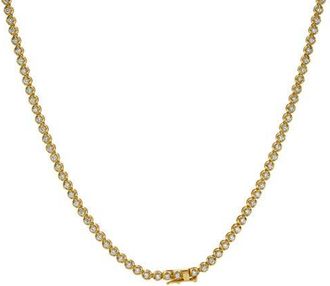 LuvMyJewelry LMJ 14K Yellow Gold Diamond Tennis Chain - 4 Carats at Nordstrom