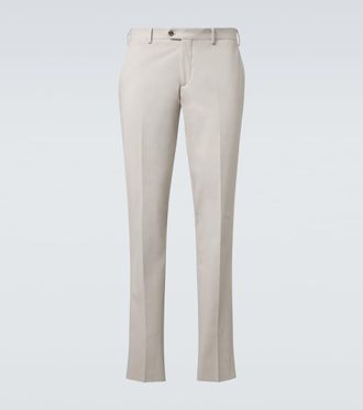 Lardini Cotton-blend slim pants