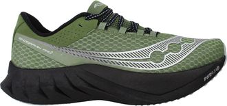 Saucony Endorphin Pro 4 Mens Green Running Shoes - Size UK 6.5