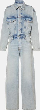 7 For All Mankind Wide-leg denim jumpsuit