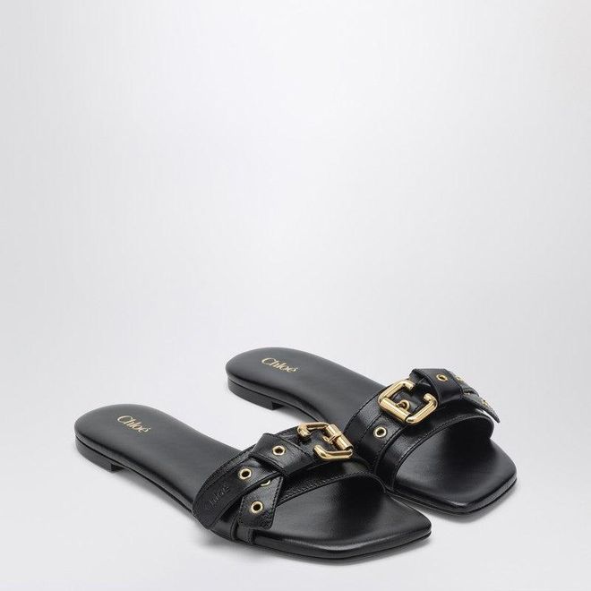 【関税&送料込】Chloe Black Low Heel Shoes In Leather Chloé Black Low Heel Shoes In Leather from $512.00 - on Stylight