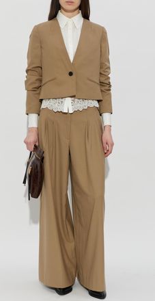 AllSaints Poppy Blazer, Womens, Brown