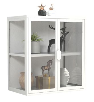 ebuy24 Ebuy24 - Estuche De Cristal Vcm Colgante Estuche De Cristal Con Vidrio De Seguridad Esg Dimensiones Aprox. Al. 65x60x35 Cm Vidrio De Gabinete Colgante